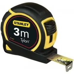 Stanley 1-30-687 / Metr svinovací 3m / žlutá ocelová páska 12.7mm / tř. př. II / BI-plast / Tylon