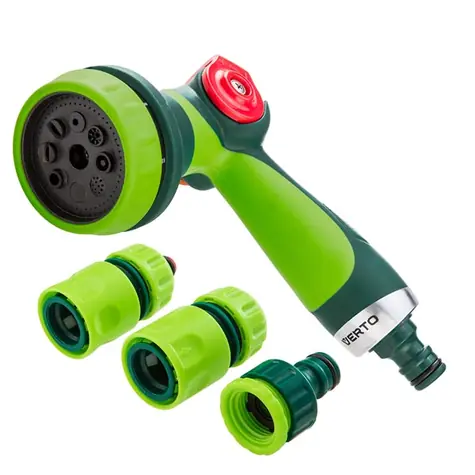 Verto 15G712 set pistolový postřikovač zelená