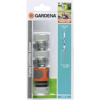 Gardena 18286-20 Spojovací sada pro zahradní hadice 13 mm (1|2") - 15 mm (5|8")