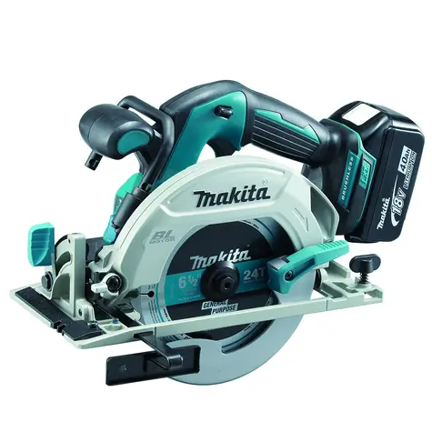 Makita DHS680RTJ / Aku Okružní pila / 18V / Průměr kotouče 165 mm / 2x5.0Ah / Hloubka řezu 57 mm / 5000 ot-min