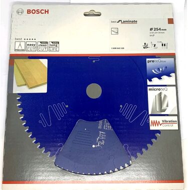 BOSCH 2608642135 / Víceúčelový pilový kotouč / Průměr 254x30 mm / Šířka řezu 2.5 mm / Počet zubů 84