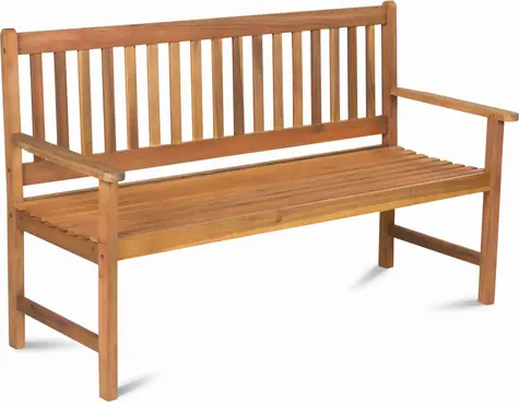 Fieldmann FDZN 4006-T / Zahradní lavice 3 místná / Materiál: dřevo (akácie) / Rozměry  61 x 150 x 90 cm / Nosnost 240 kg