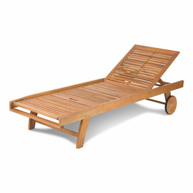 Fieldmann FDZN 4007-T Classic / Zahradní lehátko / Materiál: dřevo (akácie) / Rozměry  190 x 70 cm / Nosnost 110 kg