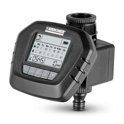 Kärcher WT 5 / Zavlažovací automat / Připojovací závit G 3|4 + G 1 / Max. tlak 10 bar / Max. doba zavlažování 120 min
