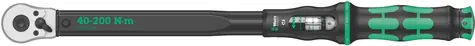 WERA Momentové klíče Click-Torque C 3 s přepínací ráčnou / 40 - 200 Nm