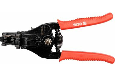 YATO Kleště na stahování izolace / Délka 170 mm / Pro kabely 1.0 | 1.6 | 2.0 | 2.6 | 3.2 mm2