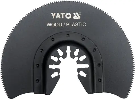 YATO Segmentový pilový list pro multifunkci na dřevo a plast / HSS / Průměr 88 mm / Rozteč zubů 1.4 mm / doprodej