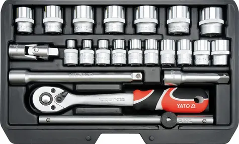 YATO YT-38561 Gola sada s ráčnou 3/8" (22 ks)