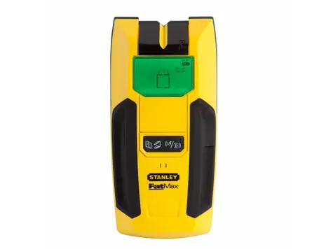 Stanley Podpovrchový detektor S300 / Kov|Kabely|Sloupky / Dosah až 75 mm / Napájení 1x 9V