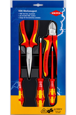 Knipex 002013 Sada Kleště a šroubováky 1000V / 5 ks