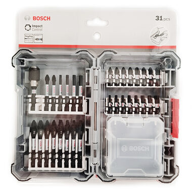 BOSCH Impact Control 2608522366 / Sada šroubovacích bitů / 31 ks
