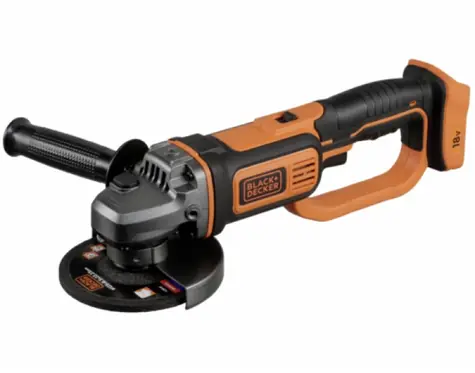Black&Decker BCG720N / Aku Úhlová bruska / 18V / Průměr 125 mm / 8.600 ot-min / M14 / bez Aku