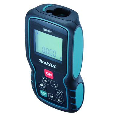 Makita LD080PI / Laserový měřič vzdálenosti / Class 2 / až 80 m / napájení 2x AAA