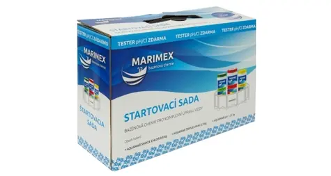 Marimex Aquamar START set chemický (Shock. Triplex Mini. pH-. tester)