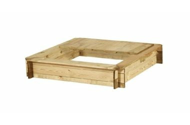 Marimex pískoviště dřevěné čtyřhranné s krytem 