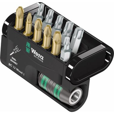 WERA Bit-Check 12 Wood 1 / sada bitů