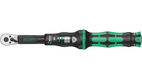 WERA Momentové klíče Click-Torque A 6 s přepínací ráčnou / 2.5 - 25 Nm