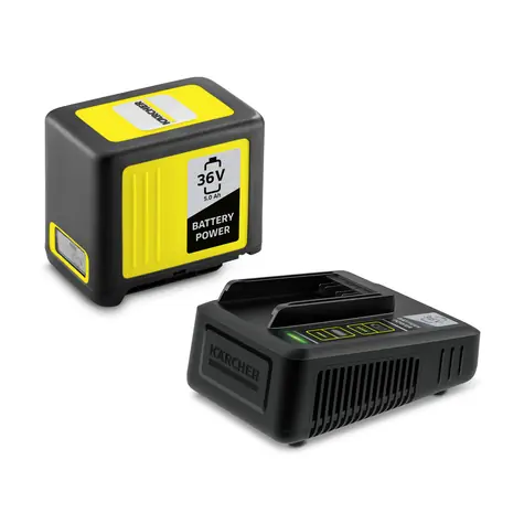 Kärcher starter kit - baterie 36V I 5Ah & rychlonabíječka / pro zařízení 36 V Battery Power / LCD displej