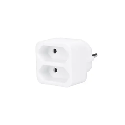 Solight rozbočka 2 zásuvky bílá / 2x 2.5A