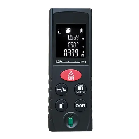 Solight DM40 laserový měřič vzdálenosti / 0.05 - 40m / laserový dálkoměr