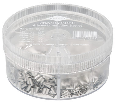 Knipex 97 99 910 Sortimentní box s neizolovanými koncovými dutinkami