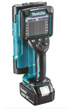 Makita DWD181ZJ / Akumulátorový detektor / Kov & Kabely & Dřevo / Dosah u kovu až 180 mm
