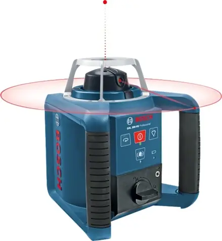 BOSCH GRL 300 HV / Rotační laser / dosah až 60m / rozsah 300m / přesnost +-3.0mm - 30m / samonivelace / IP54 