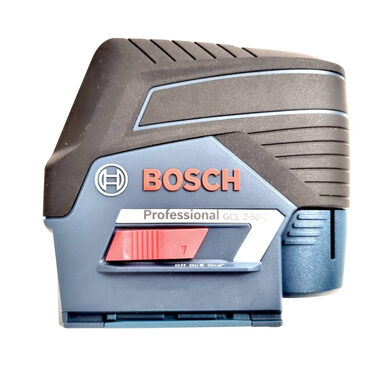 BOSCH GCL 2-50 C / Kombinovaný laser / dosah až 20m / rozsah až 50m / přesnost +-0.3mm / IP54 / s Aku