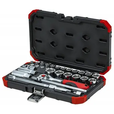 GEDORE RED R59003026 - Sada nástrčných klíčů / 3|8" / chrom-vanadová ocel / 26 ks