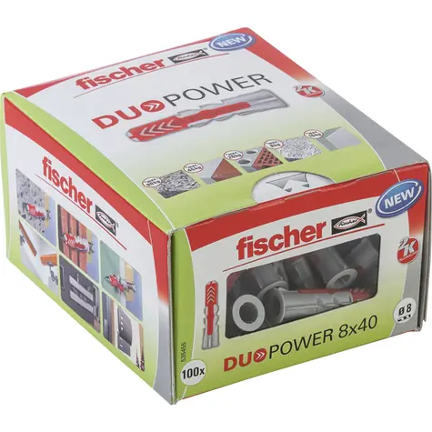 fischer DuoPower 8x40 LD hmoždinky 100 ks
