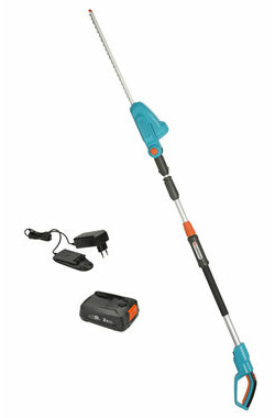 Gardena 14732-20 THS 42|18V P4A - sada / teleskopické nůžky na živý plot / 18V / Délka lišty 42 cm / Rozteč: 16 mm