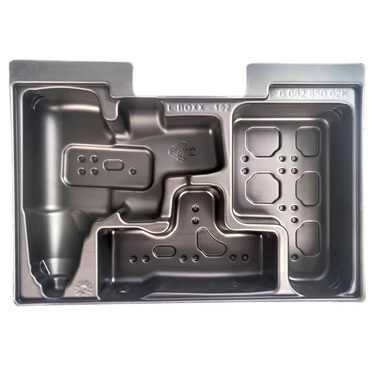 BOSCH 1600A002V8 / Plastová poloviční vložka pro L-BOXX 102 pro GDR 10.8-LI & GSR 10.8-LI & GSR 10.8-2-LI