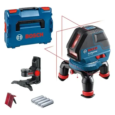 BOSCH GLL 3-50 Professional 0601063802 / Čárový laser / až 10 m / IP 54 / 4x 1.5 V LR6 (AA) 