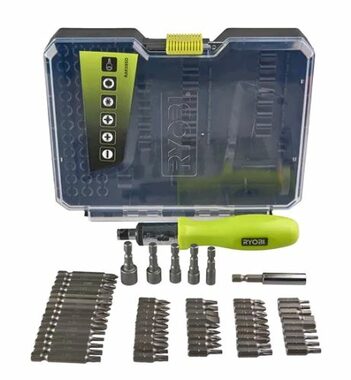 Ryobi RAK59SD sada šroubovacích bitů s šroubovákem (59 ks)