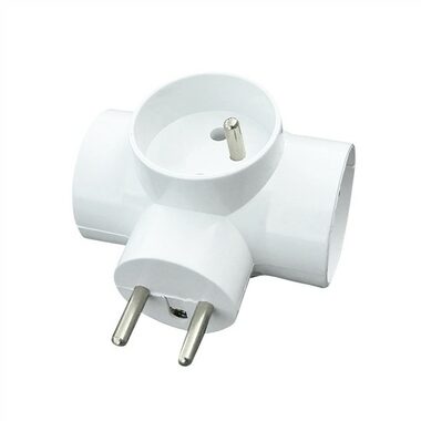 Solight P91 rozbočka 3x 10A bílá