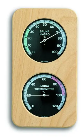 TFA 40.1004 - Sauna Kombinace (Teploměr & Vlhkoměr)