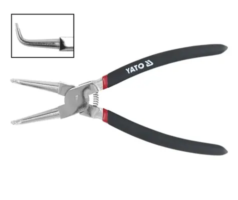 YATO YT-2143 / Kleště na ségrovky 150 mm vnitřní ohnuté / CrV