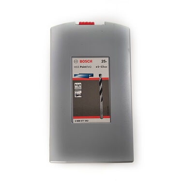 BOSCH 2608577352 / Sada spirálových vrtáků HSS PointTeQ / ProBox 1–13 mm / 25 ks