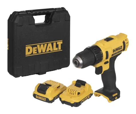 DeWalt DCD710D2 / Aku vrtačka / 12V / 2x 2Ah / 1x DCB110 / Doprodej
