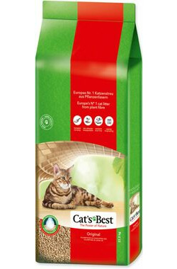 Cats Best ORIGINAL (ÖKO PLUS) 40L / 17.2 kg / kočkolit / stelivo