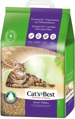 Cats Best Smart Pellets 20L / 10 kg / kočkolit / stelivo