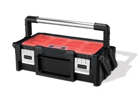 Keter Cantilever Tool Box 18"  černá / Skříňka na nářadí / 46 x 14.5 x 24 cm
