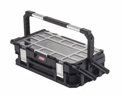 Keter Cantilever PRO22" černá / organizér na nářadí / 56.5 x 31.7 x 16.1 cm