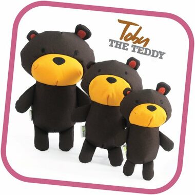BeCoThings Beco Family - Toby medvídek M 24cm / Hračka pro psy 