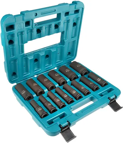 Makita B-52308 / sada nástrčných klíčů 1|2" / 14ks 