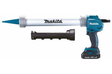 Makita DCG180RAEX / aku vytlačovací pistole / 18V / Li-ion / 2x 2.0Ah