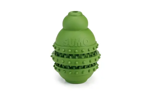 Beeztees Sumo Play Dental M zelená / Hračka pro psy / 9x9x12cm 