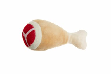 Karlie Hračka plyšová pískací 12.5cm / Hračka pro psy 