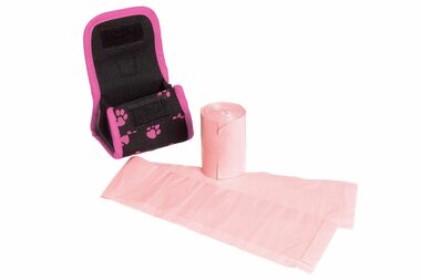 Karlie Taška růžová se sáčky - 2x20 ks