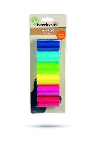 Beeztees Rainbow Sáčky na psí exkrementy 6x20ks